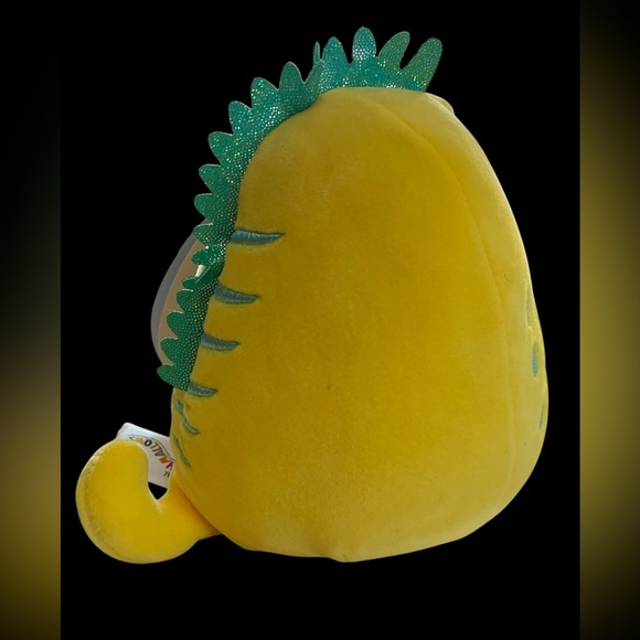 Original Squishmallows Fizzy Bright Yellow with Green Details New with Tags - Picture 7 of 12